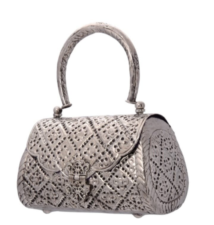 German Silver Ladies Bag