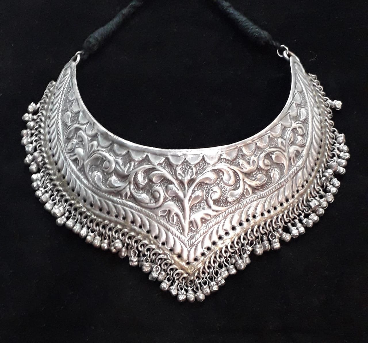 Necklace in German silver 