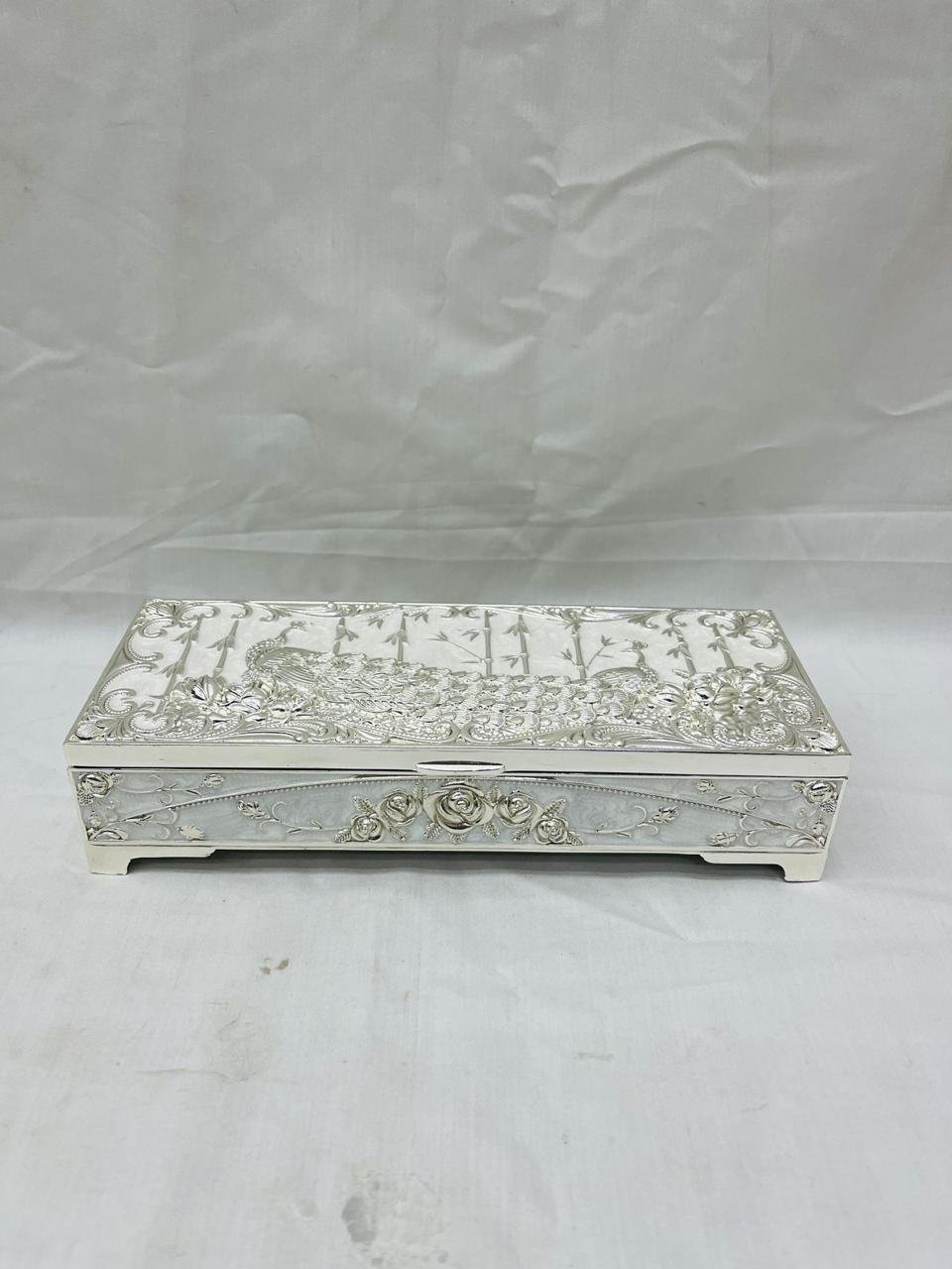 Dry fruit box double German silver