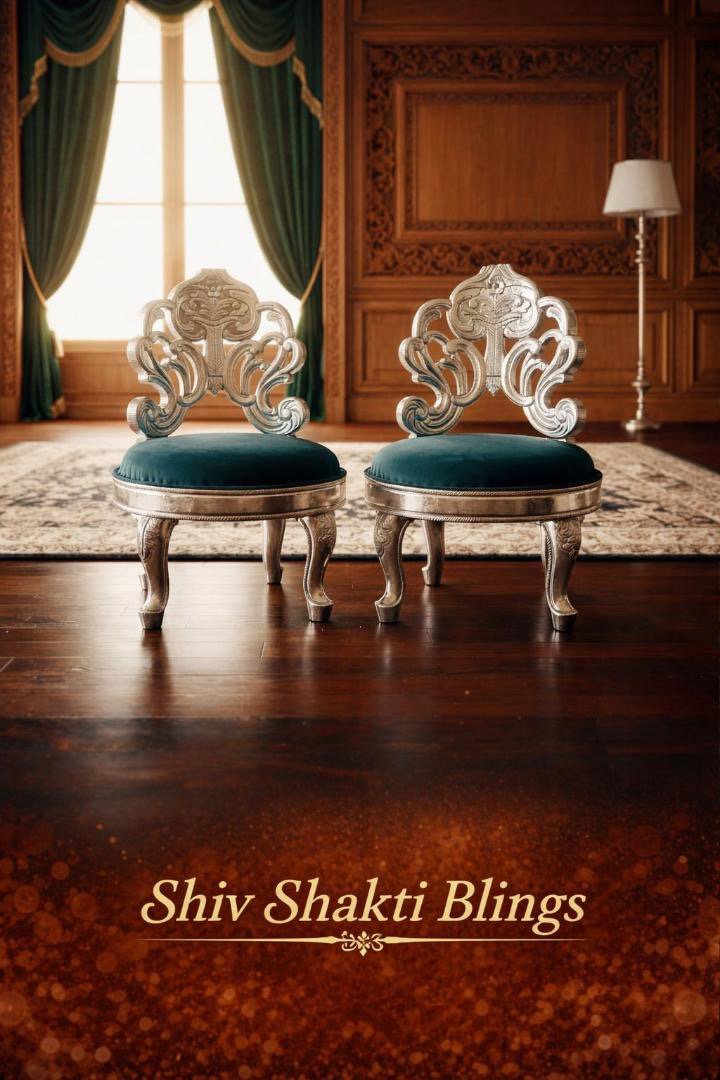 Green Germen siliver Royal elegance crafted to perfection ✨ Luxury chairs
