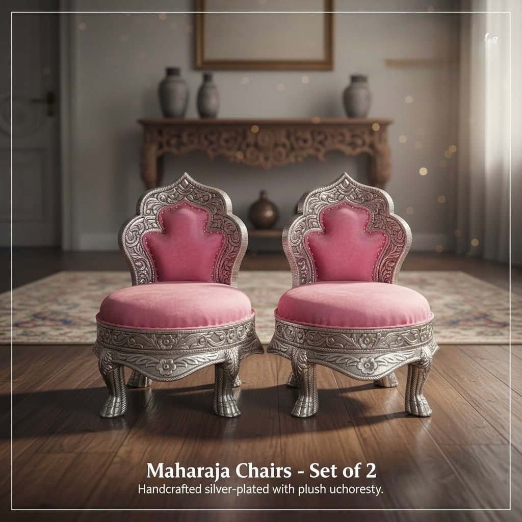     Luxury German Silver Chair
