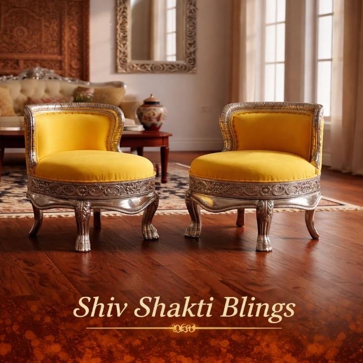     Luxury German Silver Chair