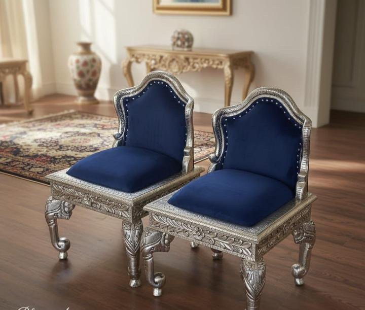     Luxury German Silver Chair
