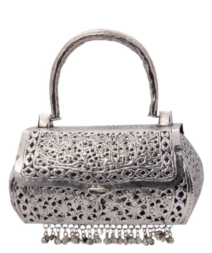 German Silver Ladies Bag